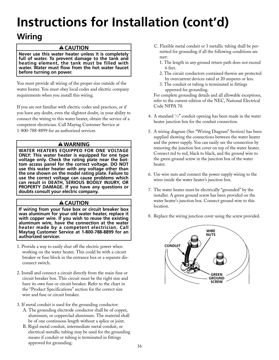 Maytag HRE21250PC, HRE21282PC manual Wiring 