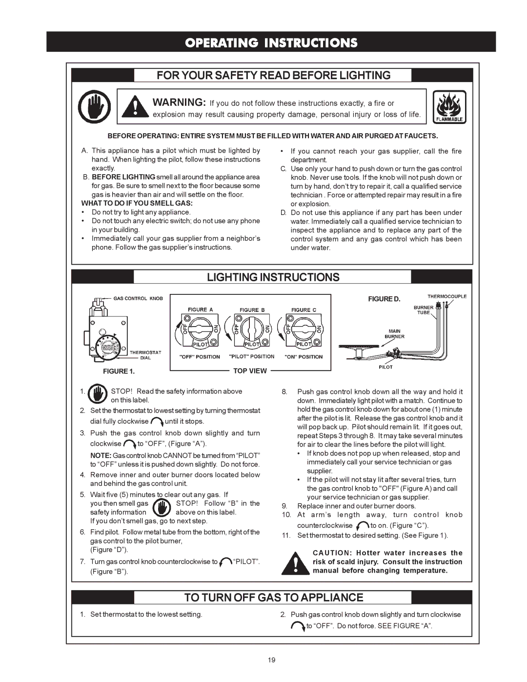 Maytag HRP5975S, HRP4975S, HRN4975S, HRN5975S manual Operating Instructions, For Your Safety Read Before Lighting 