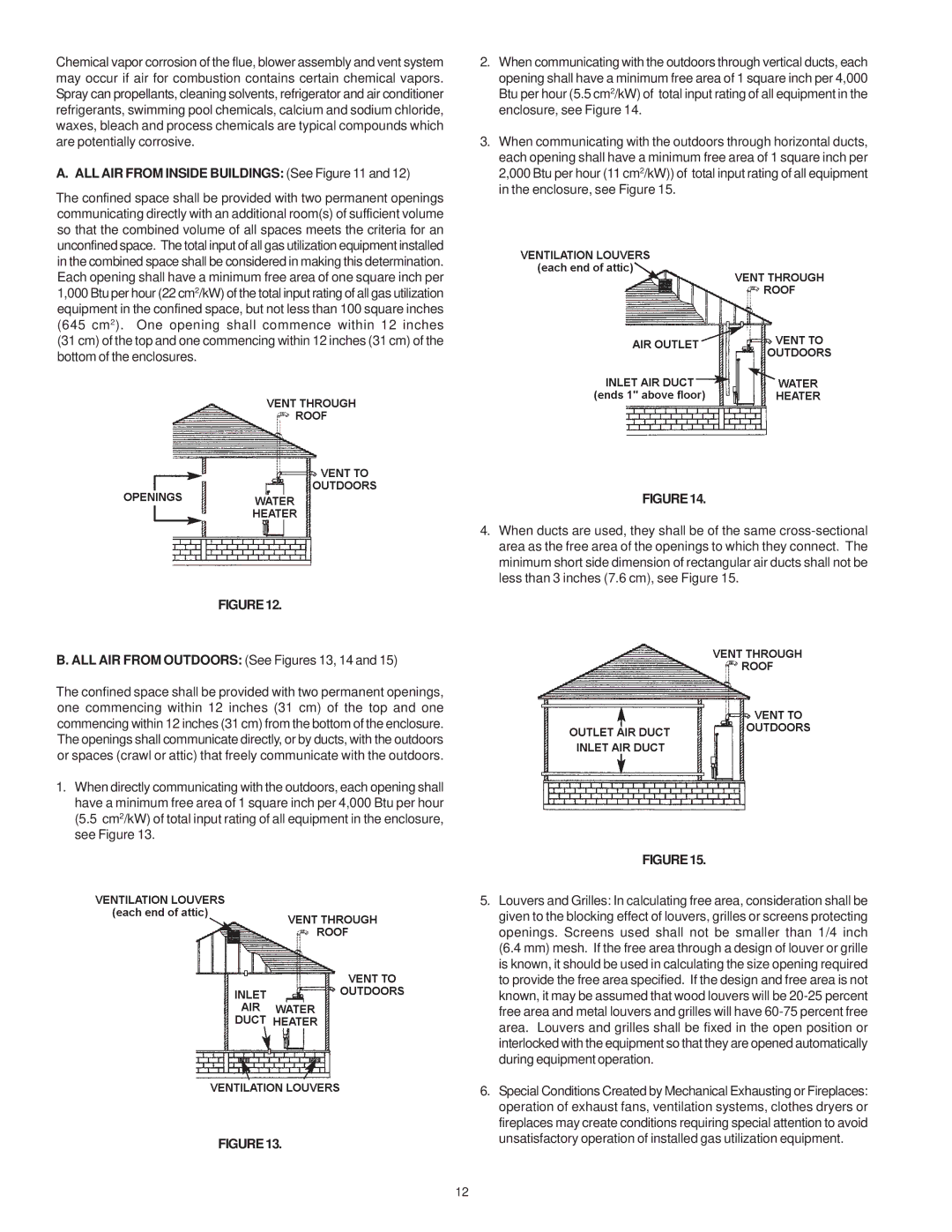 Maytag HV650HBVITCGA, HV640YBVITCGA, HV650YBVITCGA, HV640HBVITCGA manual ALL AIR from Inside Buildings See 