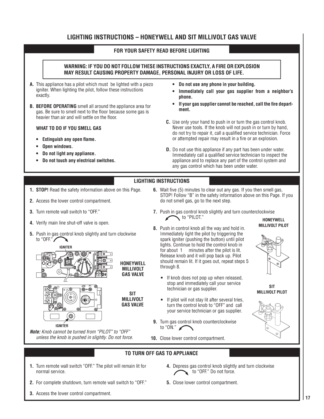 Maytag LMDV-35 SERIES, LMDV-40 SERIES, LMDV-33 SERIES manual To Turn OFF GAS to Appliance, What to do if YOU Smell GAS, To on 