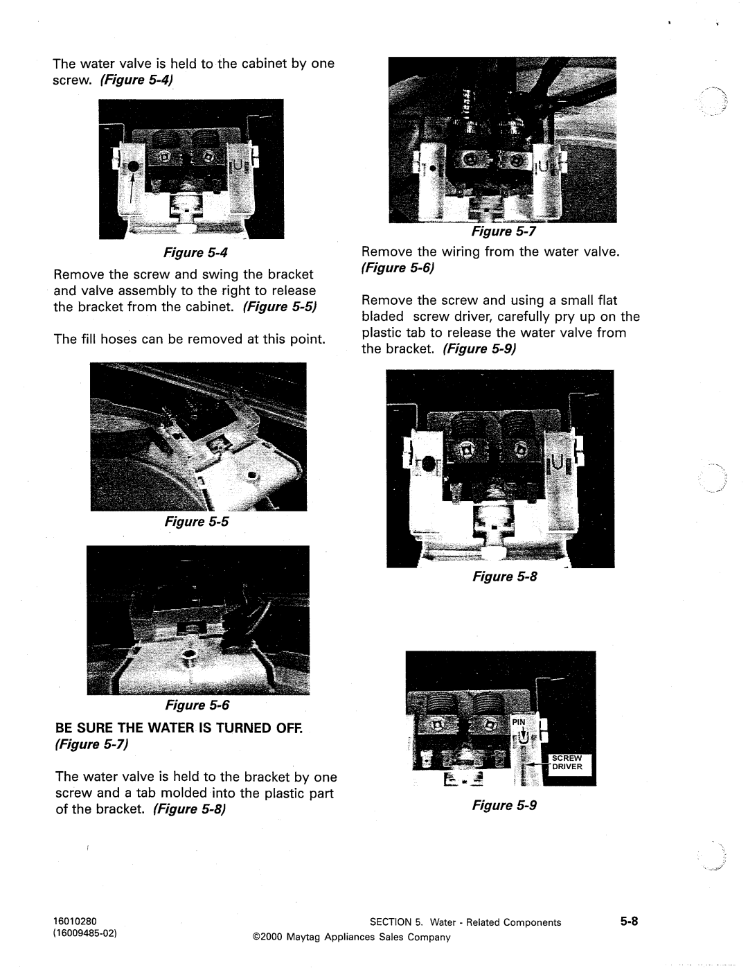 Maytag MAV5000, MAV4500, MAV4057 manual 