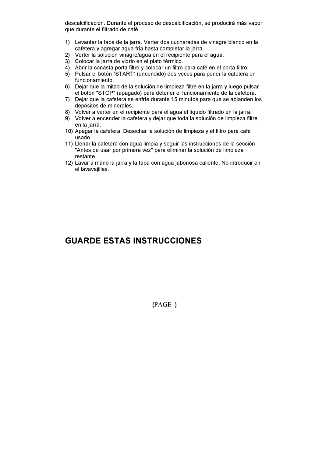 Maytag MCCM1NB12, MCCM1NW12 operating instructions Guarde Estas Instrucciones 