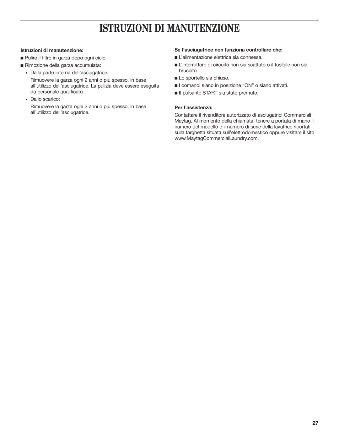 Maytag MDE17MN installation instructions 