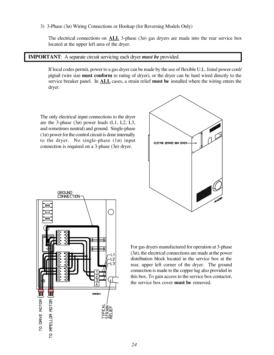 Maytag MDG-75 installation manual 