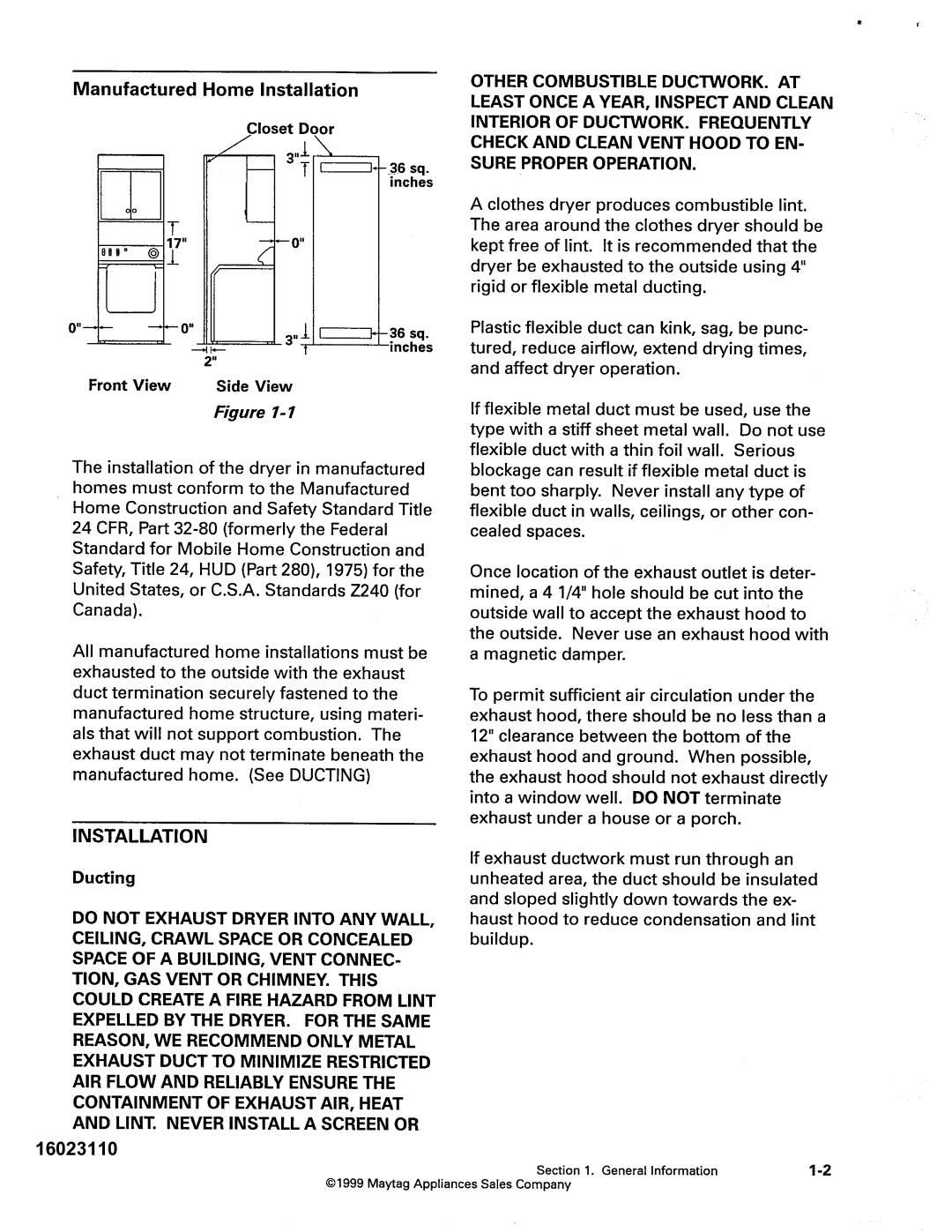 Maytag MDG9800, MDE DG5500 service manual 