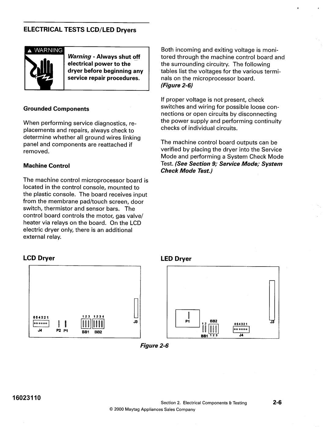 Maytag MDG9800, MDE DG5500 service manual 