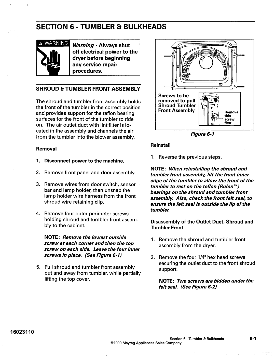 Maytag MDE DG5500, MDG9800 service manual 