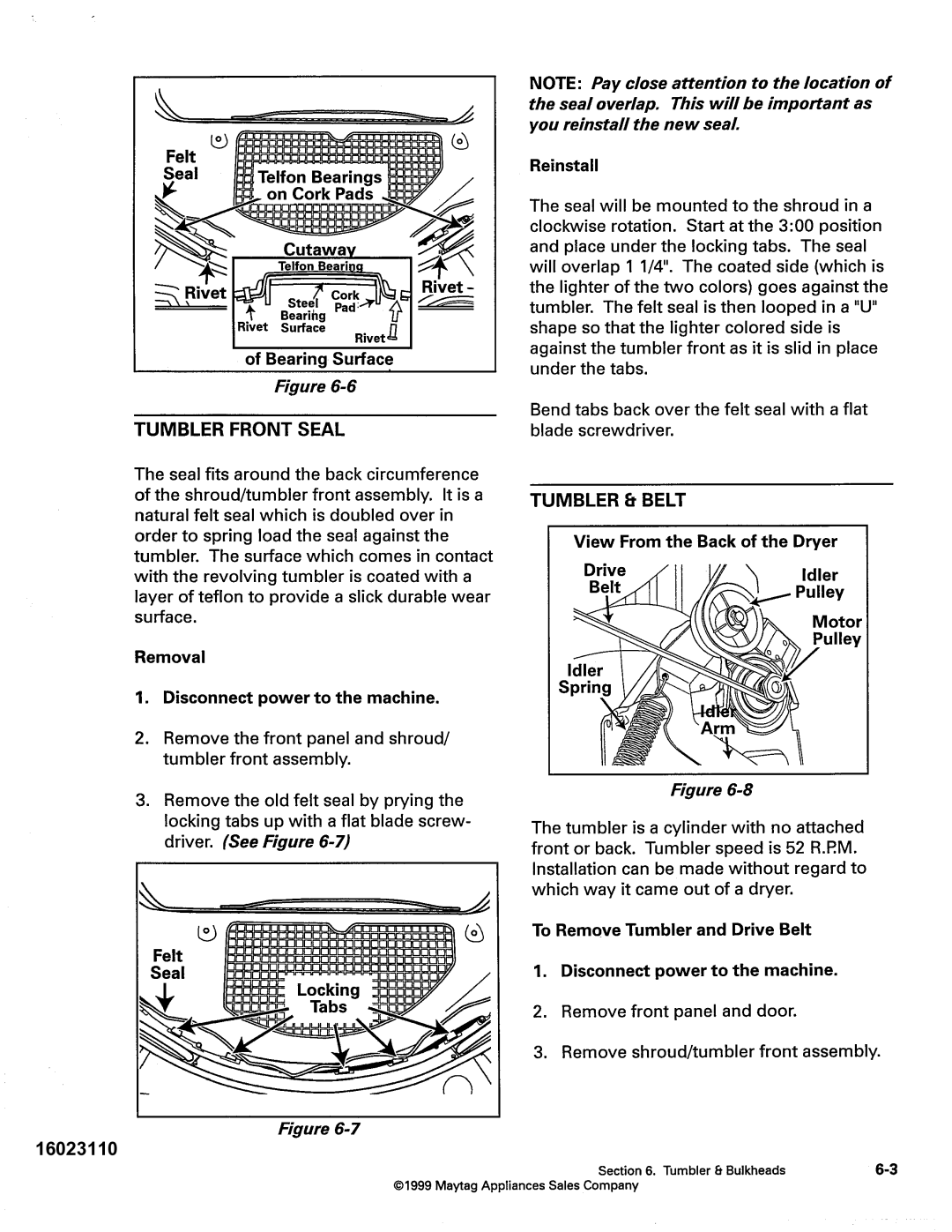 Maytag MDE DG5500, MDG9800 service manual 