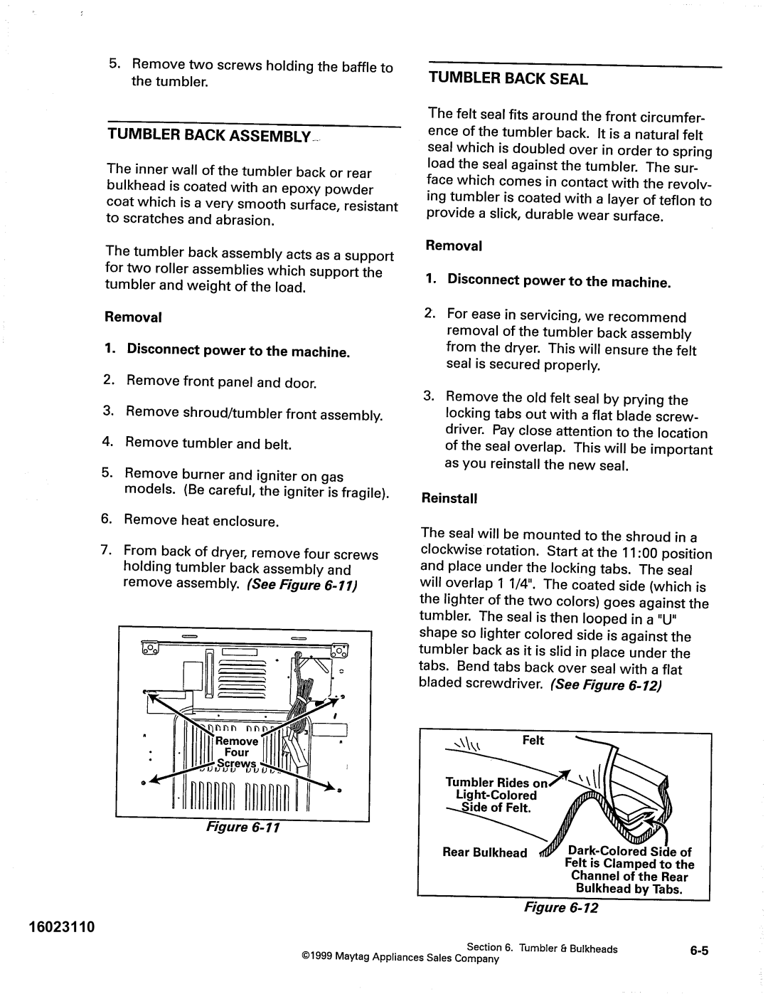 Maytag MDE DG5500, MDG9800 service manual 