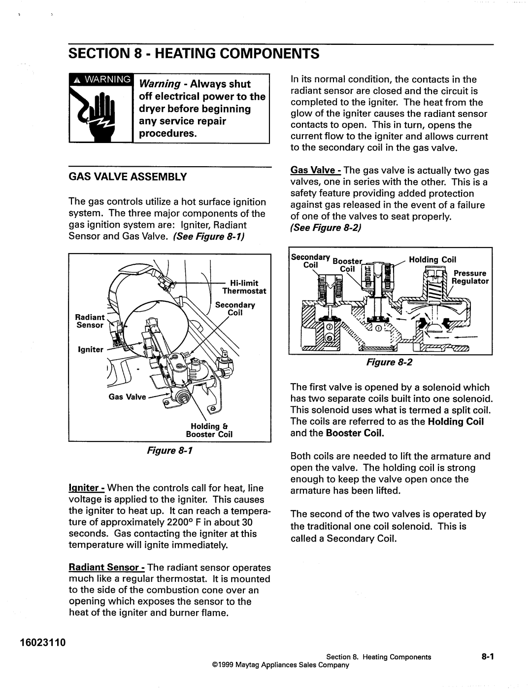 Maytag MDE DG5500, MDG9800 service manual 