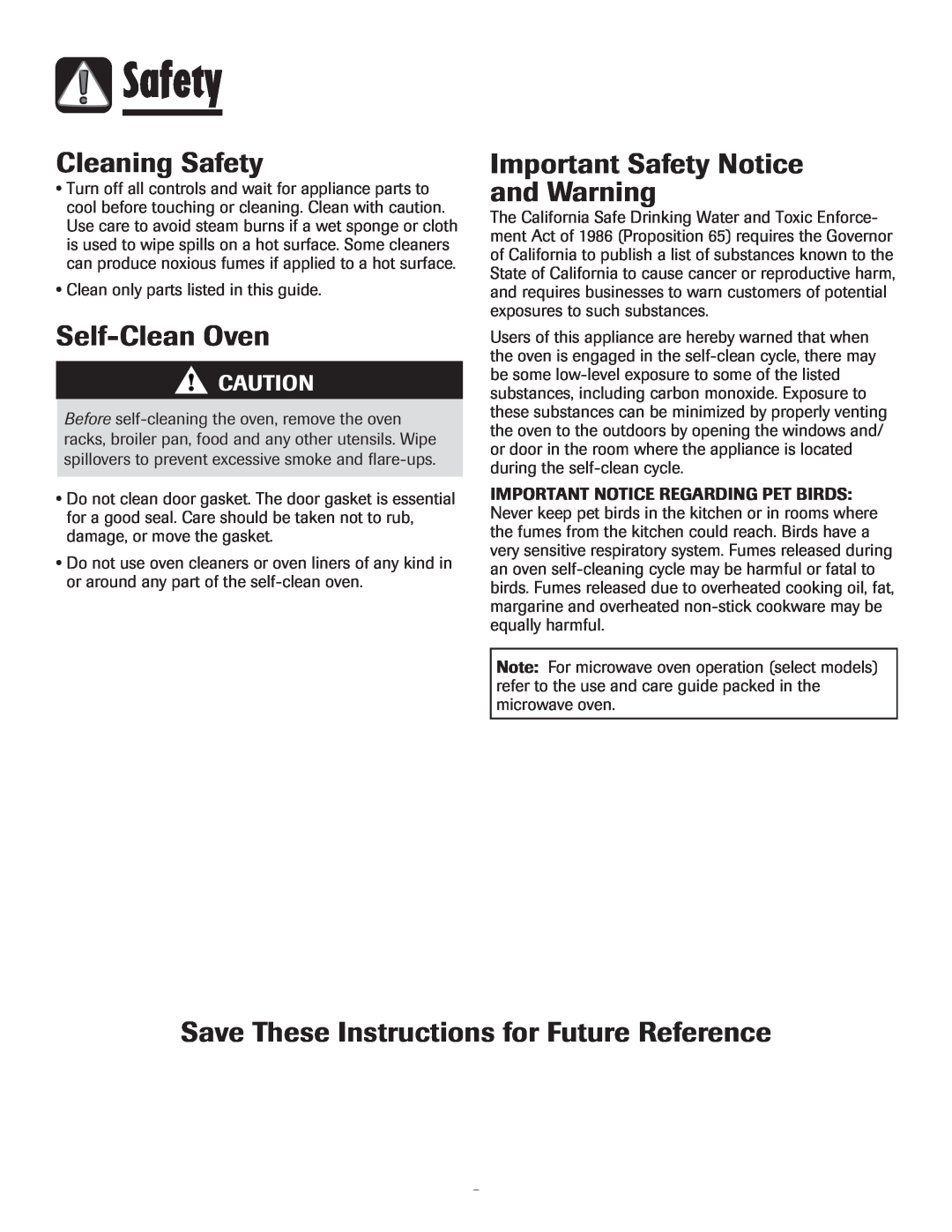 Maytag MEW6630DDW warranty Cleaning Safety, Self-Clean Oven, Important Safety Notice and Warning 