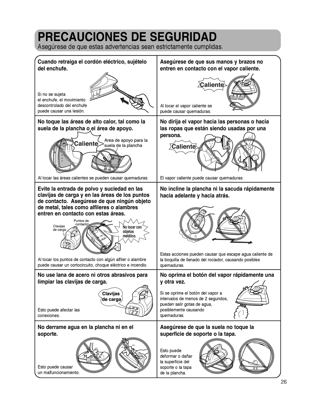 Maytag MLI7000AAW warranty Precauciones DE Seguridad 