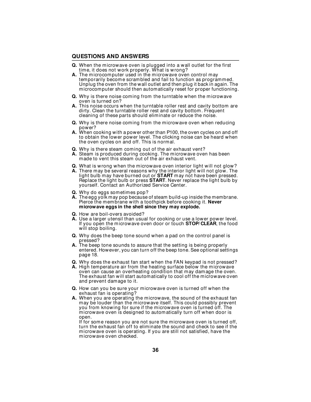 Maytag MMV5100AA manual Questions and Answers 