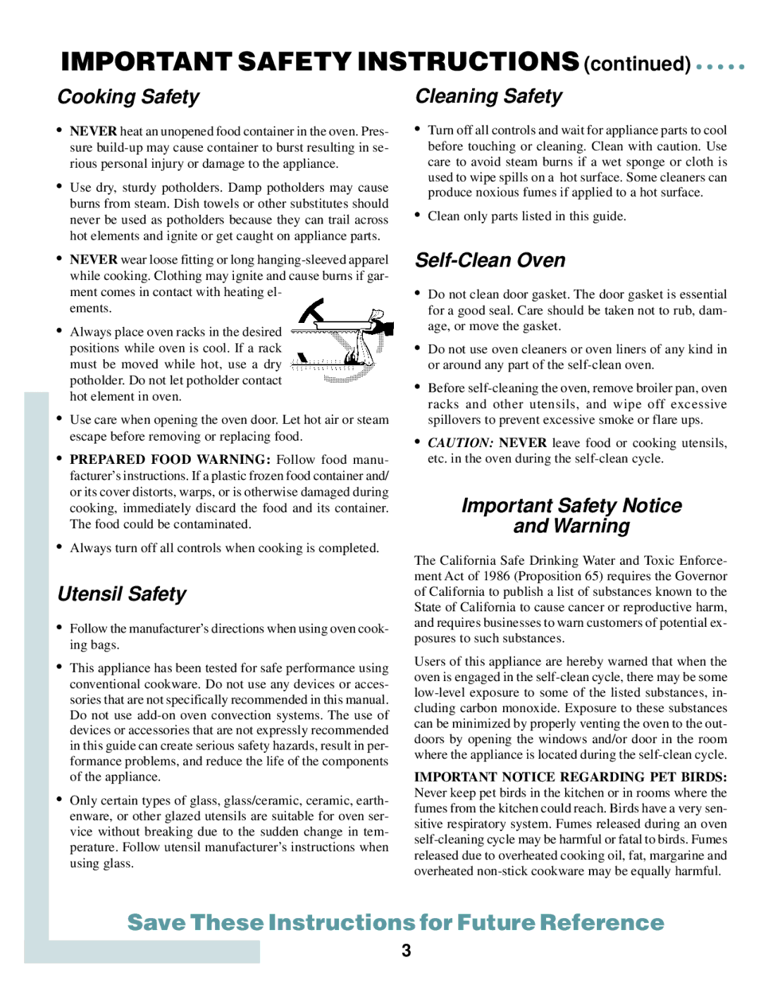 Maytag MEW5630, MMW5530, MEW5627, MMW5527, MEW6530B, MEW6527, MEW5530B warranty Important Safety Instructions 