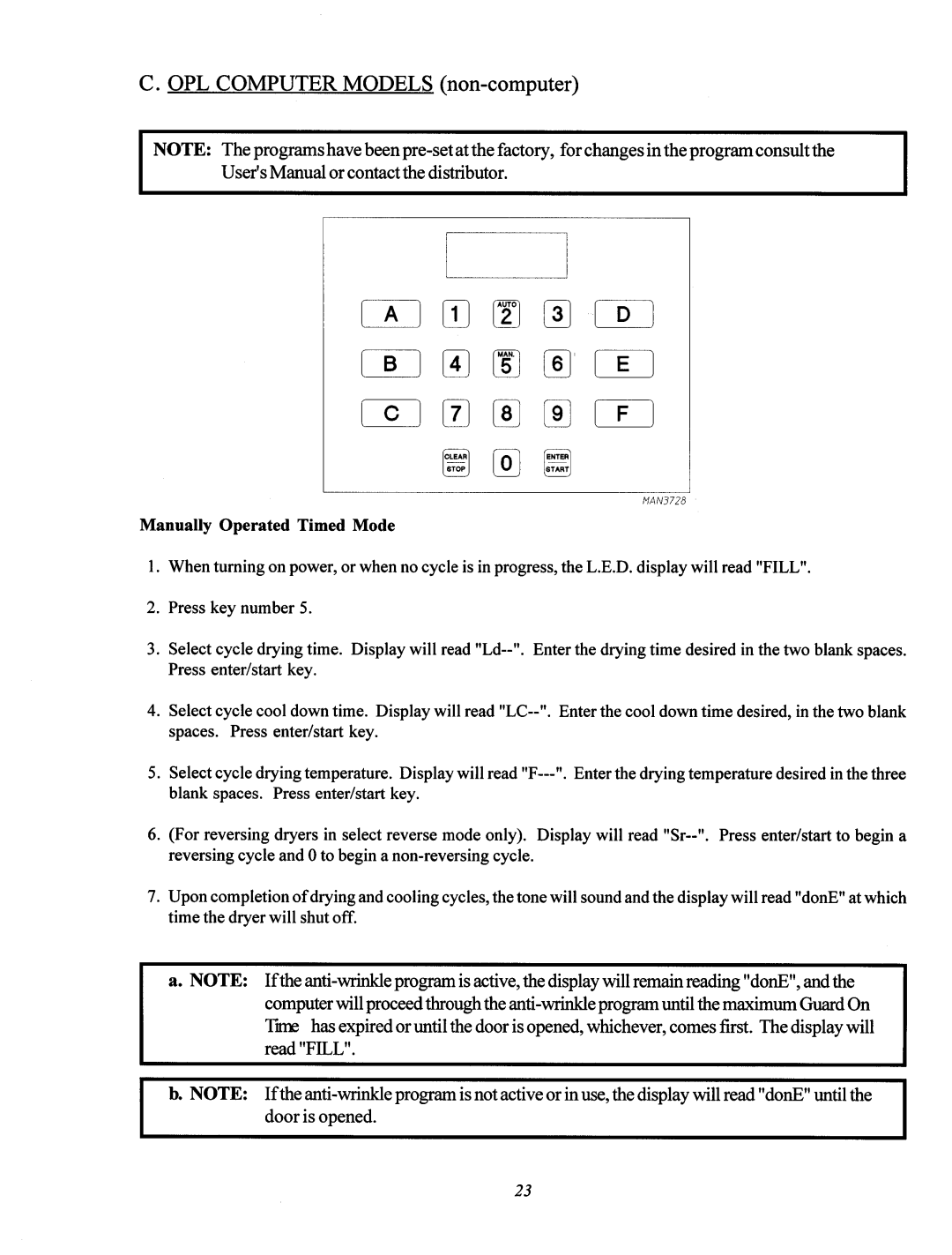 Maytag PC2, MN2, MC2 manual 