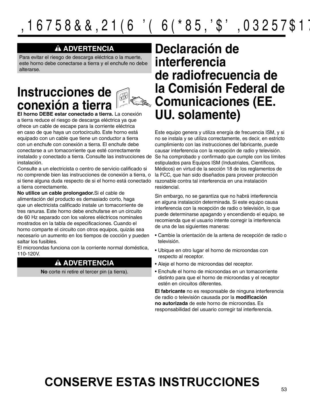 Maytag UMC5200BCB/W/S, UMC5200 BAB/W/S, UMC5200 BCB/W/S, UMC5200BAB/W/S important safety instructions UU. solamente 