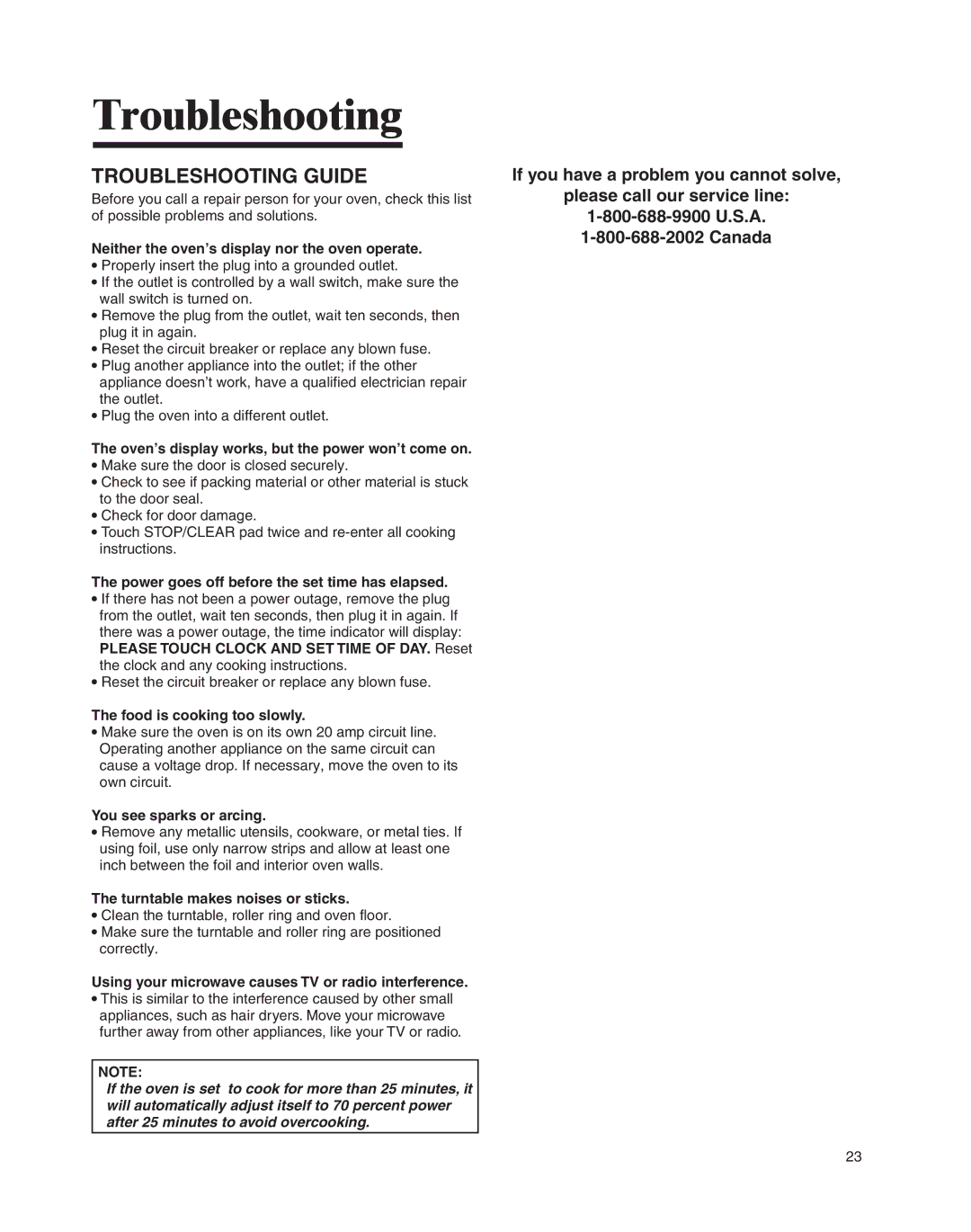 Maytag UMC5200BCW, UMC5200BCS important safety instructions Troubleshooting Guide 