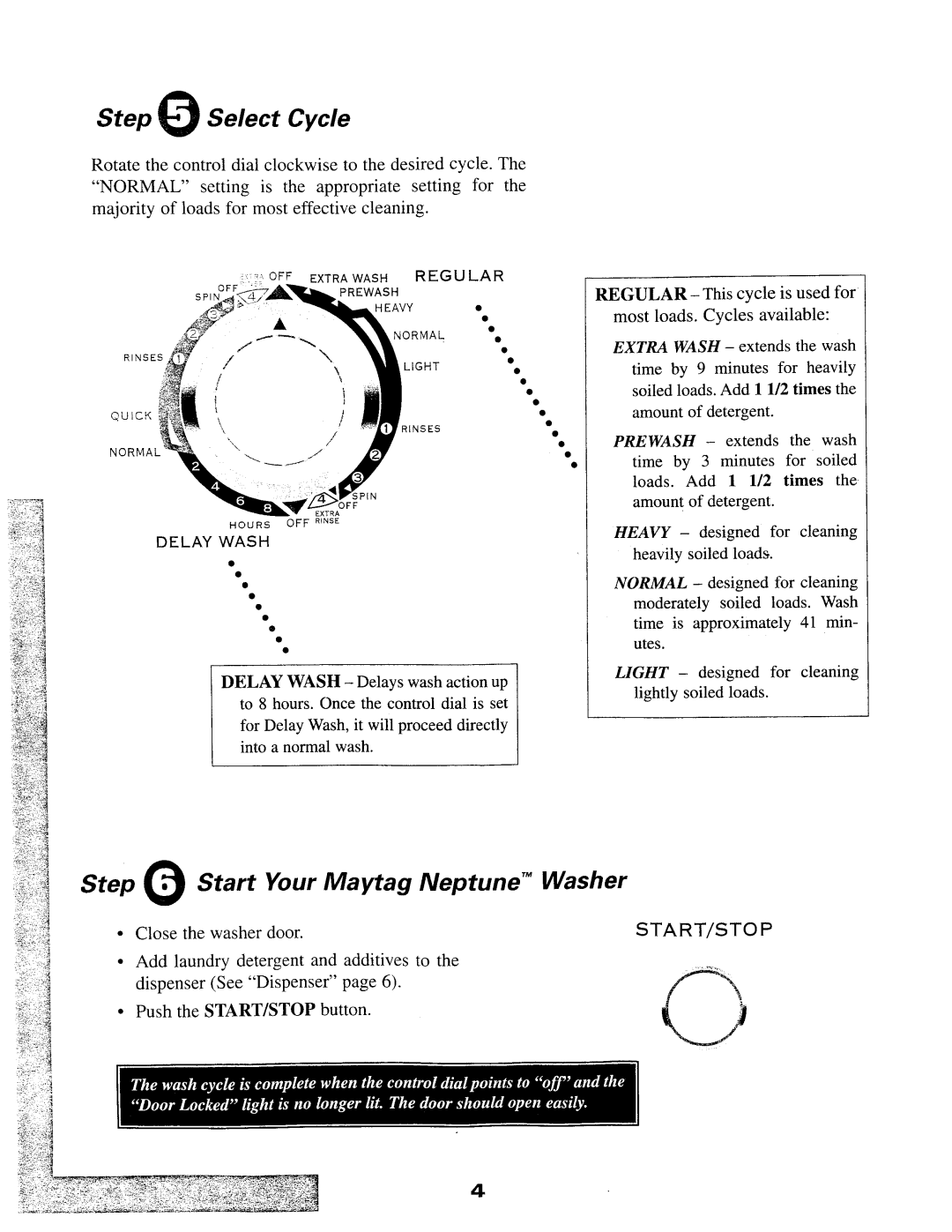 Maytag W-9 manual 