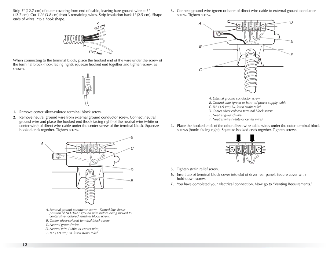 Maytag W10057351A manual 5cm 