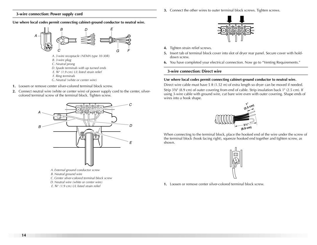 Maytag W10112937A manual Bde Cg F 