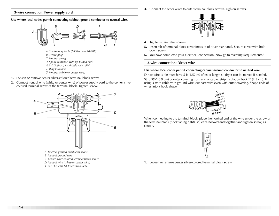 Maytag W10139629A manual Bde Cg F 