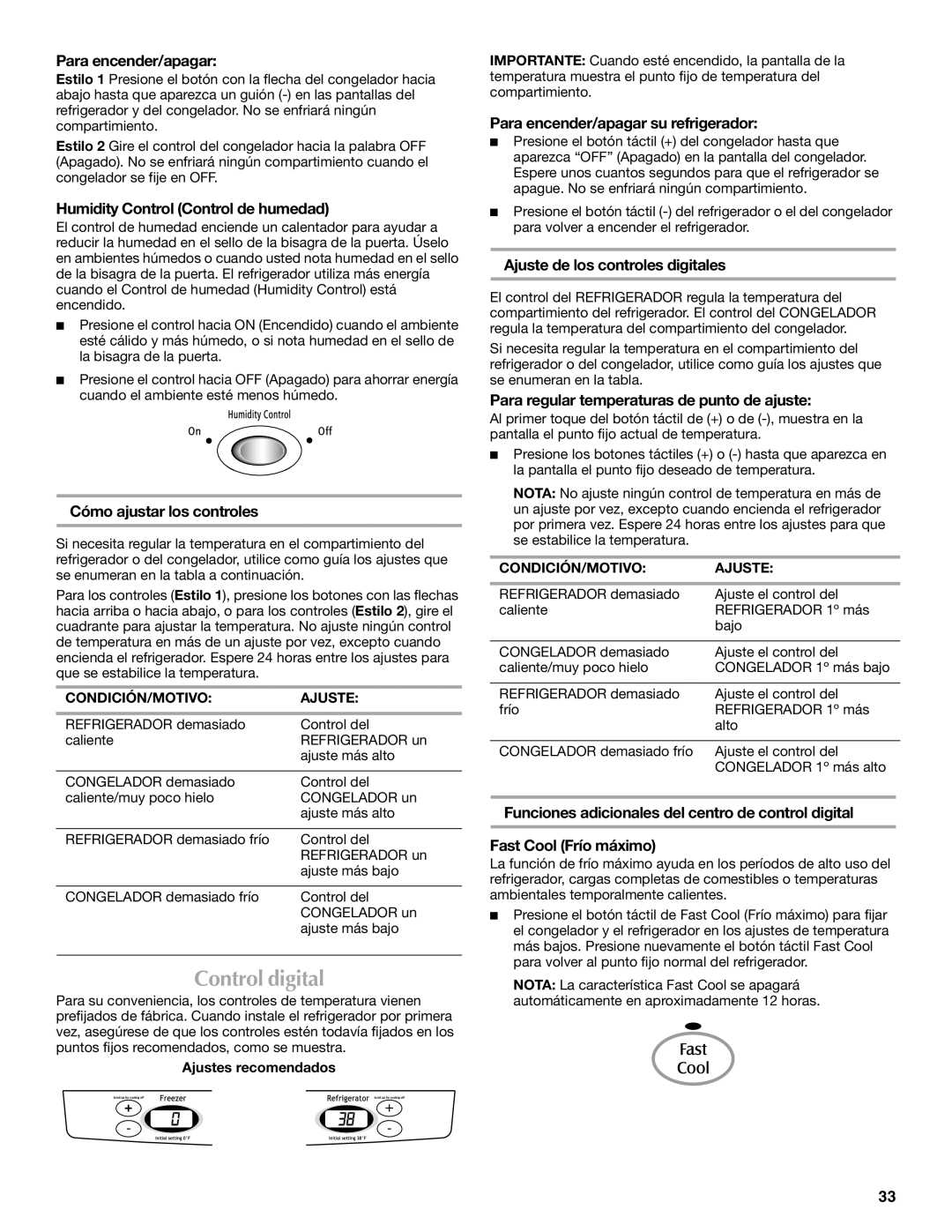 Maytag W10175486A installation instructions Control digital 