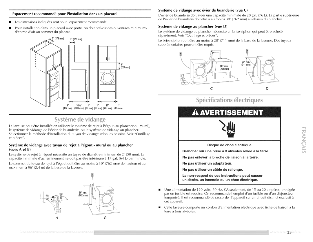 Maytag W10176966C manual 