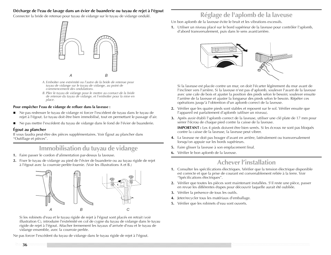 Maytag W10176966C manual 