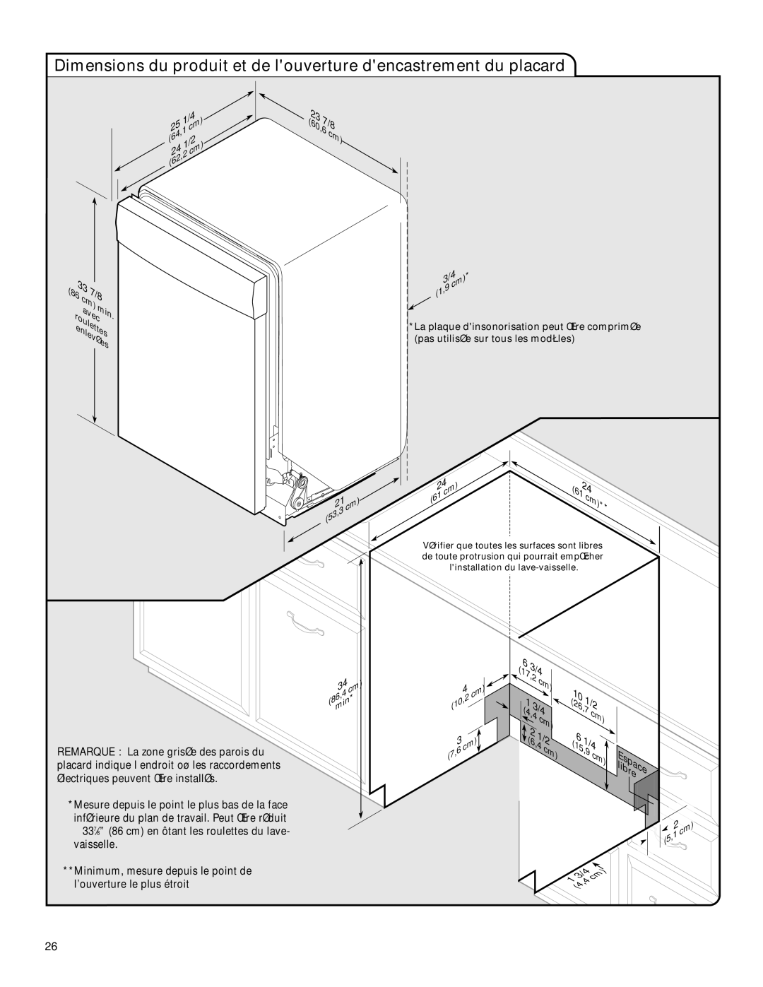 Maytag W10199707A installation instructions Espacelibre 