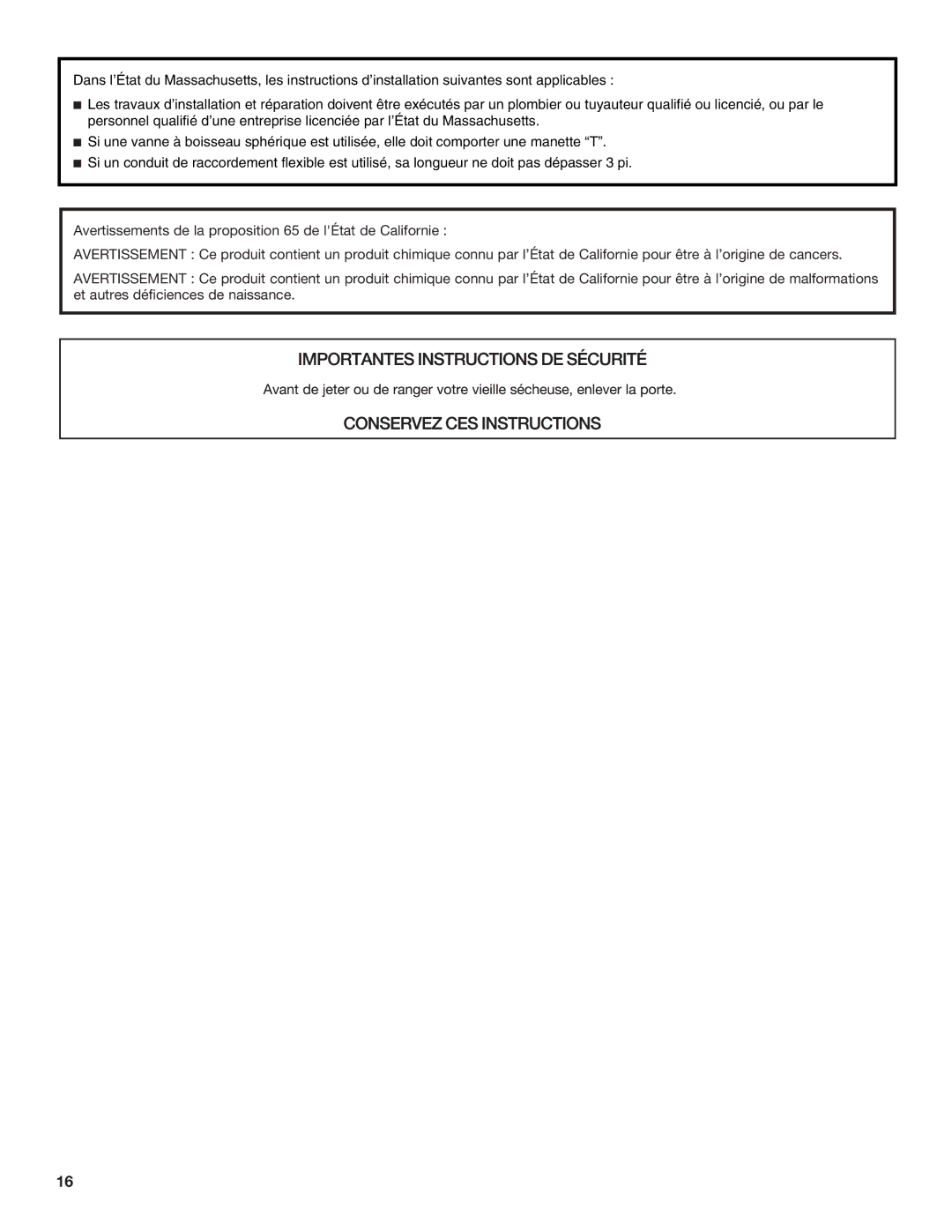 Maytag W10296135A, W10296136A-SP, MGDC500VW installation instructions 