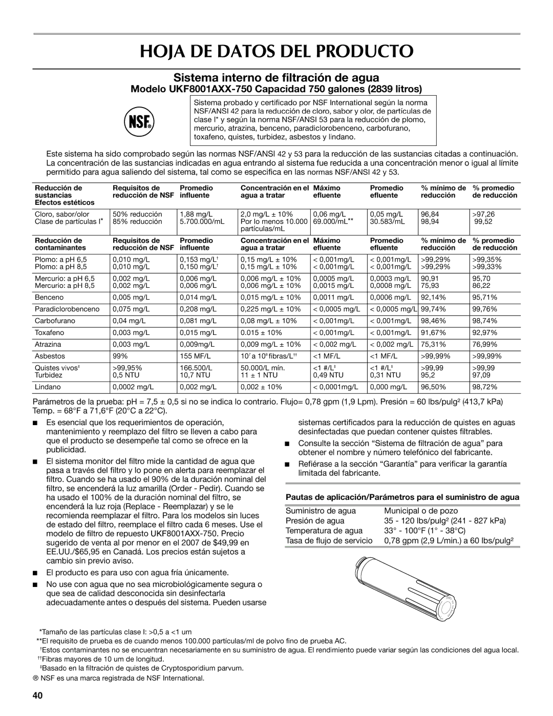 Maytag W10297791 manual 