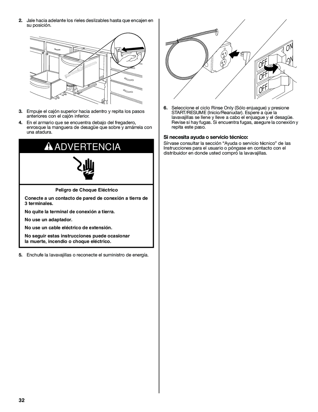 Maytag W10300218B installation instructions Si necesita ayuda o servicio técnico 