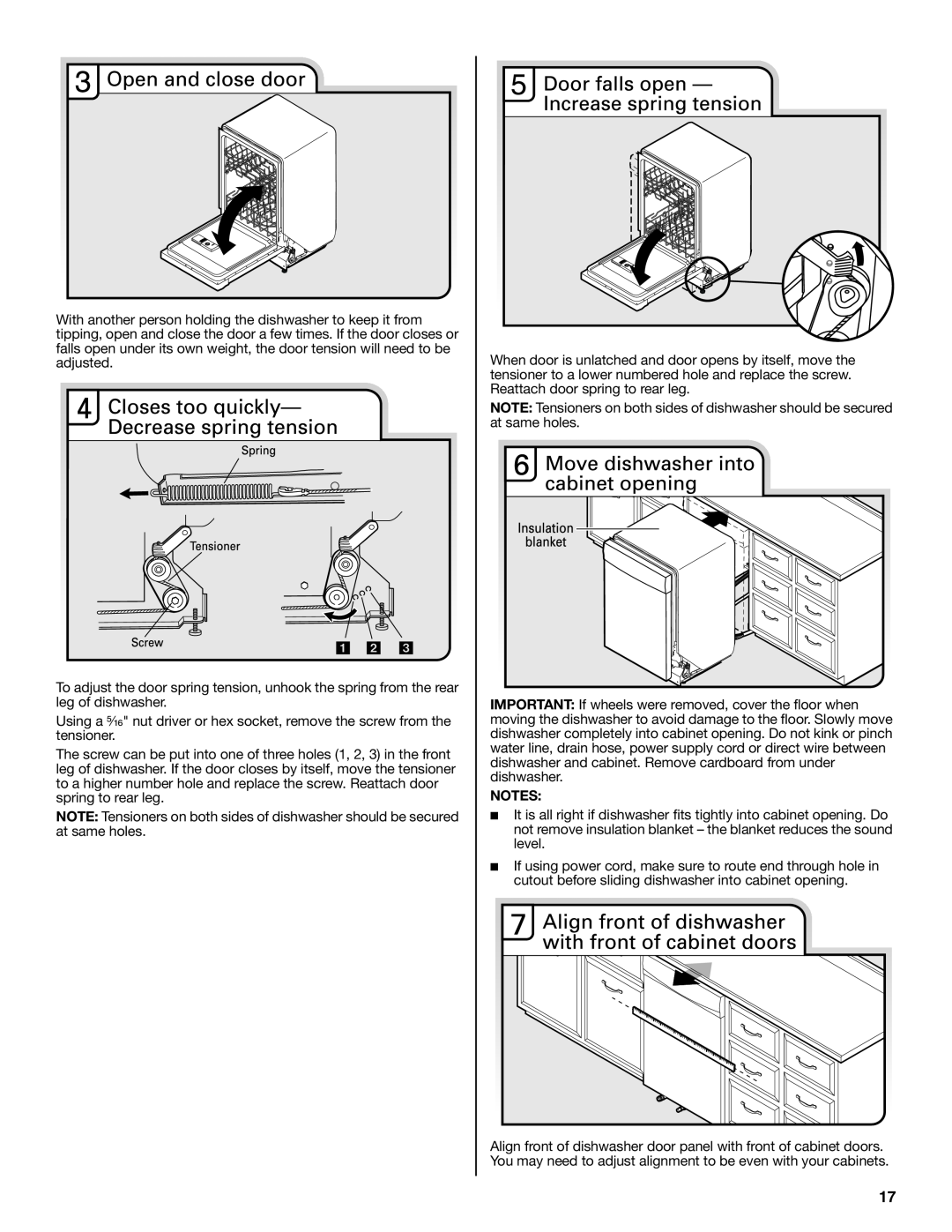 Maytag W10532762A installation instructions Notes 