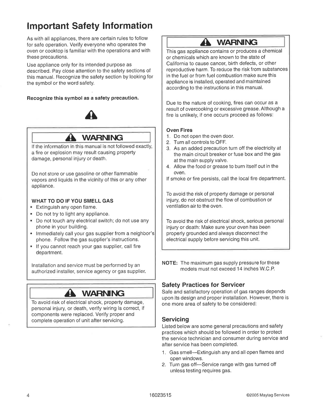 Maytag CLY1620BD, YPL1110AD, CLY2210BD, CLY1628BD, CPL1110AD, CG11000AD, CLY1610BD, ALZ8590AD, ALZ8580AD, ALY1680BD, ALY2289BD manual 