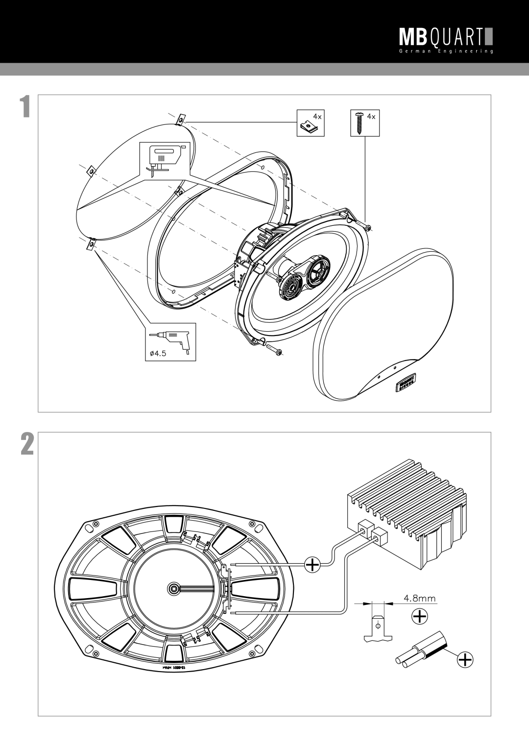 MB QUART DKF 168 manual 