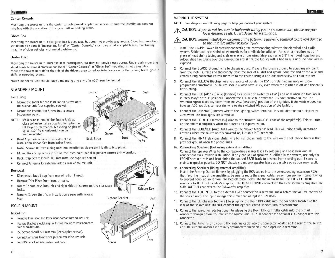 MB QUART NRA450 manual Ilr,i= ii=lliiril ,luii,,,i liliiiii 