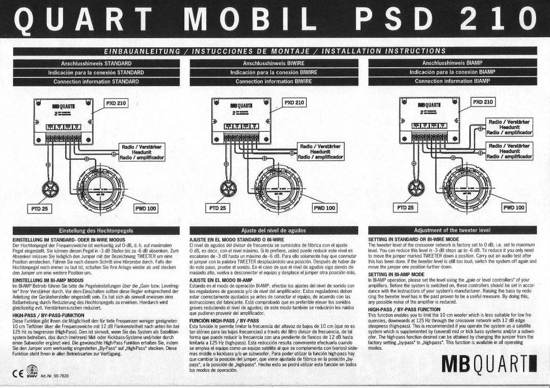 MB QUART PSD 210 manual EEtcieEg, Ggi s EiiEEEEiEtellt, S r a, E € a FF?iEq 