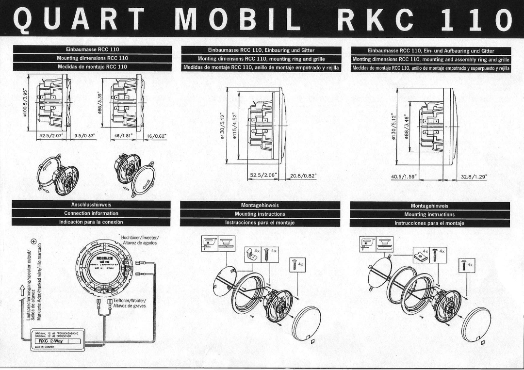 MB QUART RKC110 manual 5Et, Ti$!lu.1i01il.l, Rr,o 