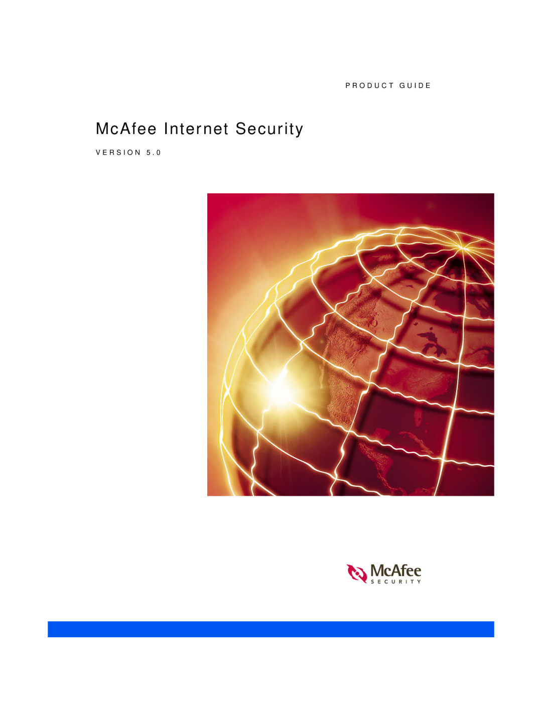 McAfee 5 manual McAfee Internet Security 