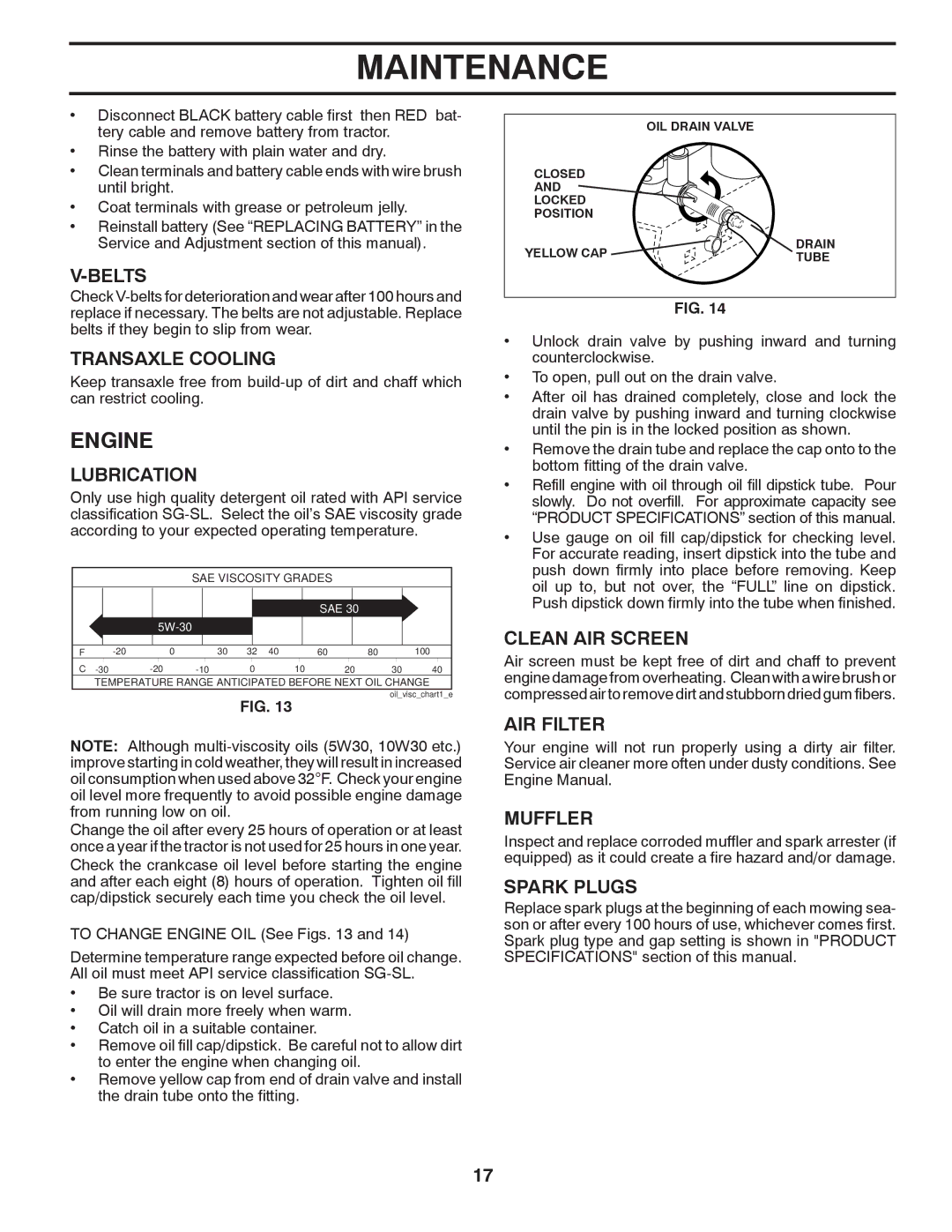 McCulloch 422800 manual Engine 