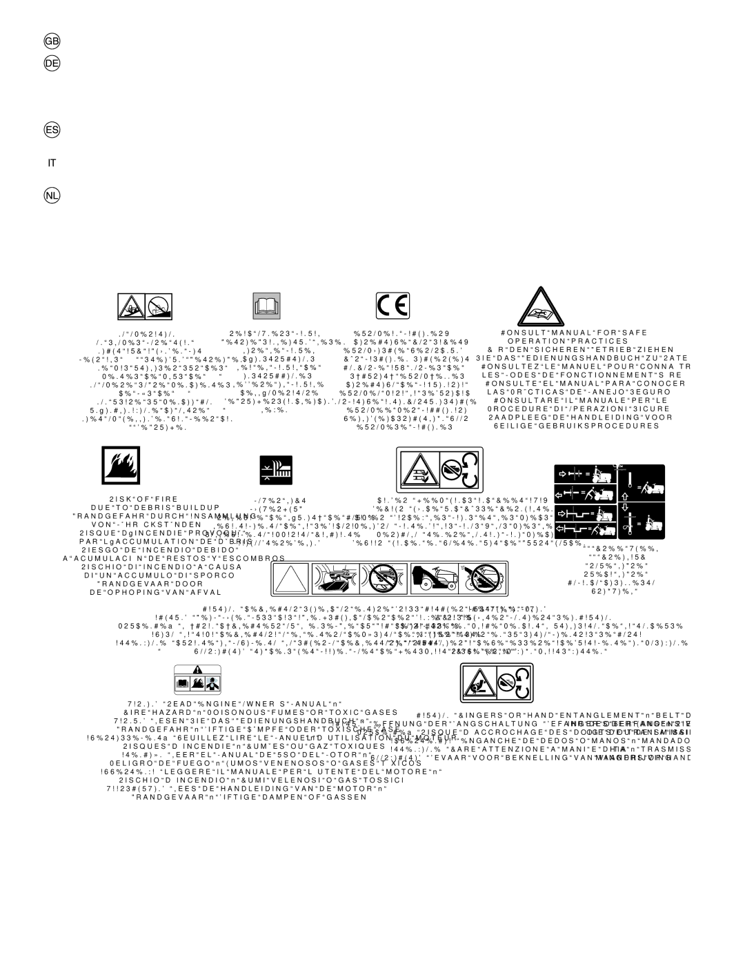 McCulloch 532 43 20-26 instruction manual 42%3!.,%45.ª,%3% $2%#46%ª&/2ª3!&%49 