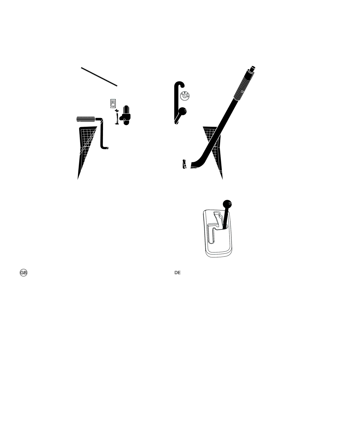 McCulloch 532 43 20-26 instruction manual Positioning of controls, Anordnung der Bedienungseinrichtungen 