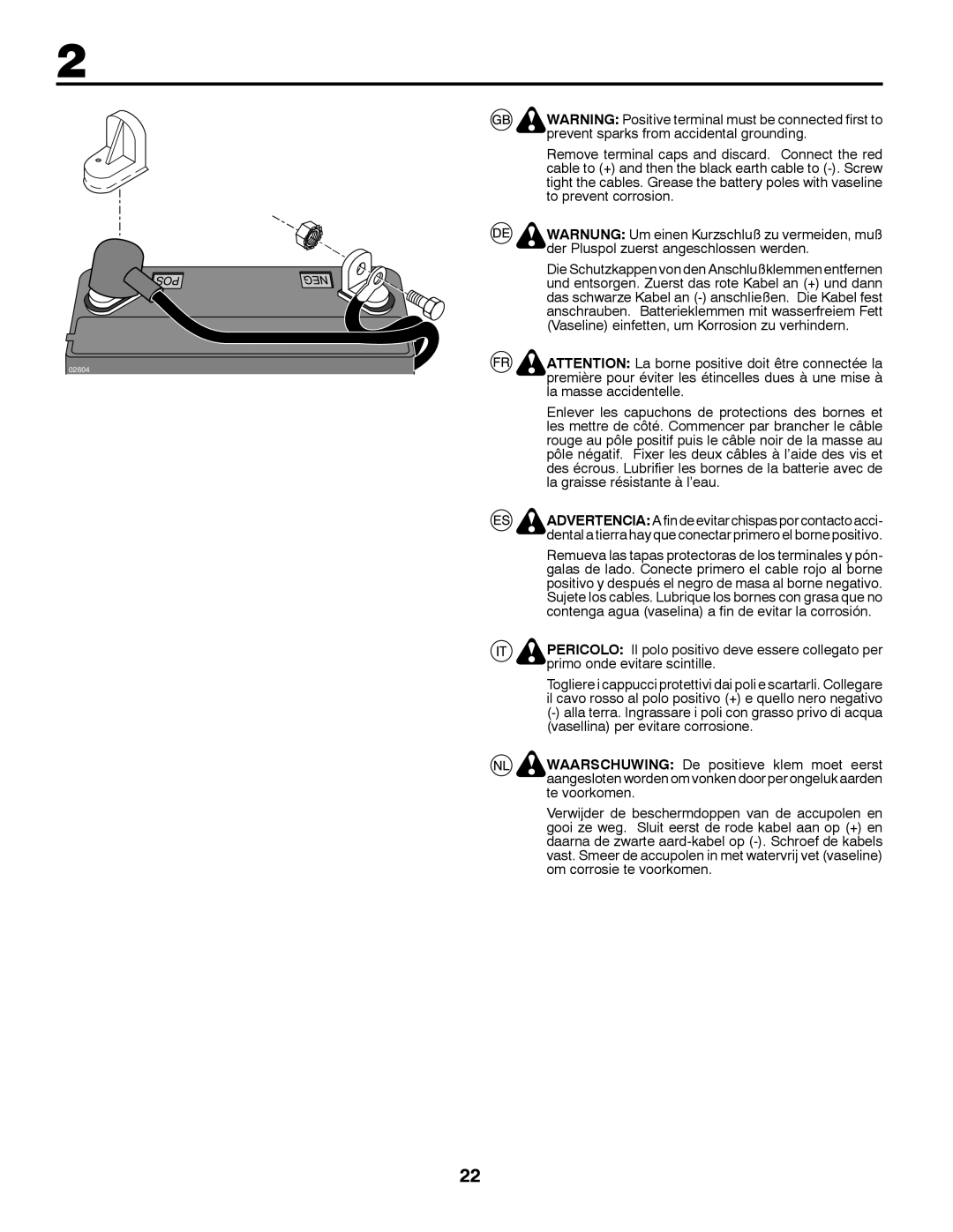 McCulloch 532 43 37-12 Rev. 1 instruction manual 02604 