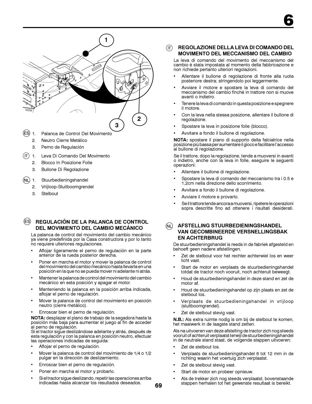 McCulloch 532 43 37-12 Rev. 1 instruction manual EN Achterbrug 