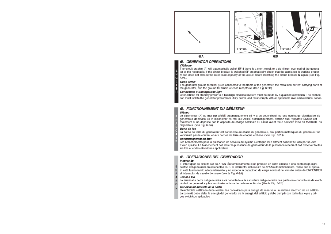 McCulloch 7096-FG5733 user manual Fuel Switch 