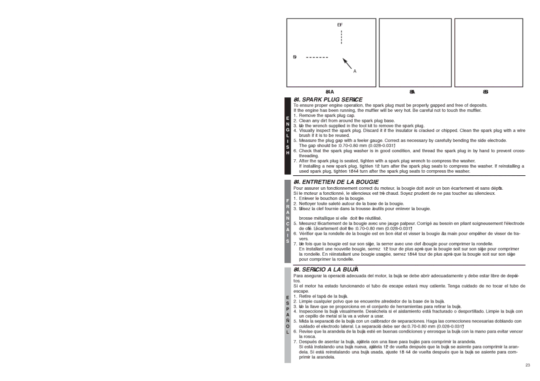 McCulloch 7096-FG5733 user manual P a 