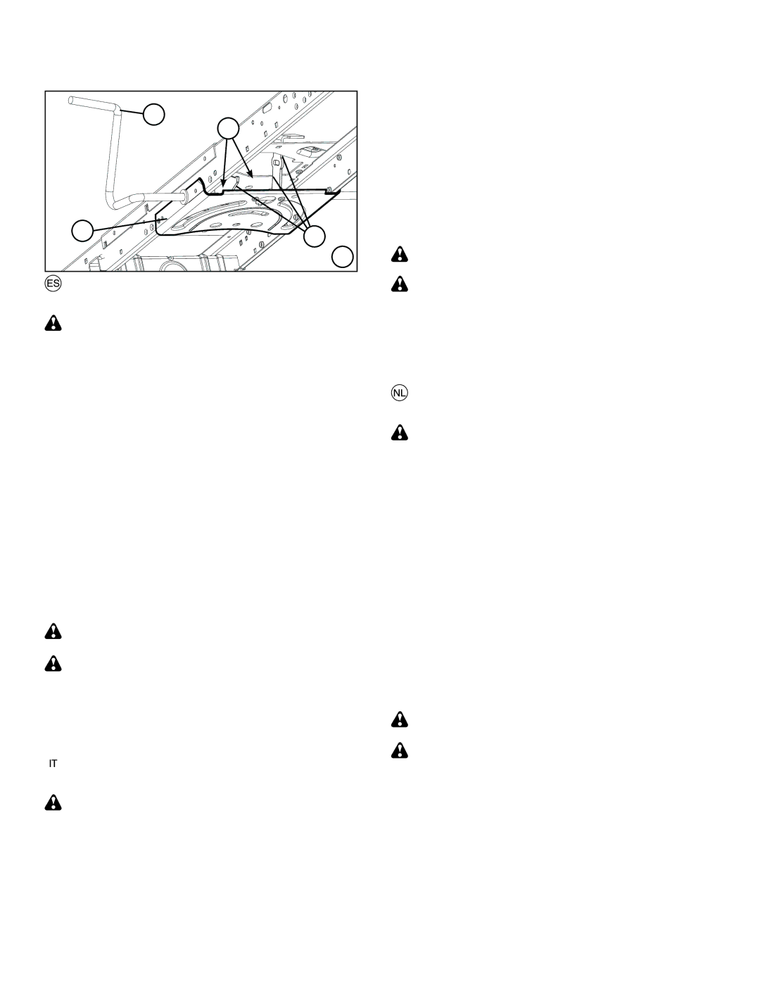 McCulloch 96041009101, 532 43 29-74 manual Mantenimiento, Manutenzione, Onderhoud 