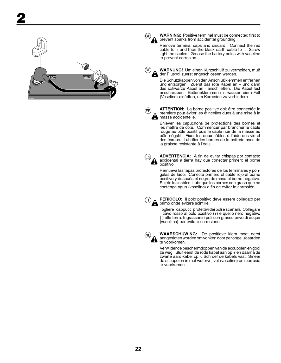 McCulloch 96041016500 instruction manual 02604 