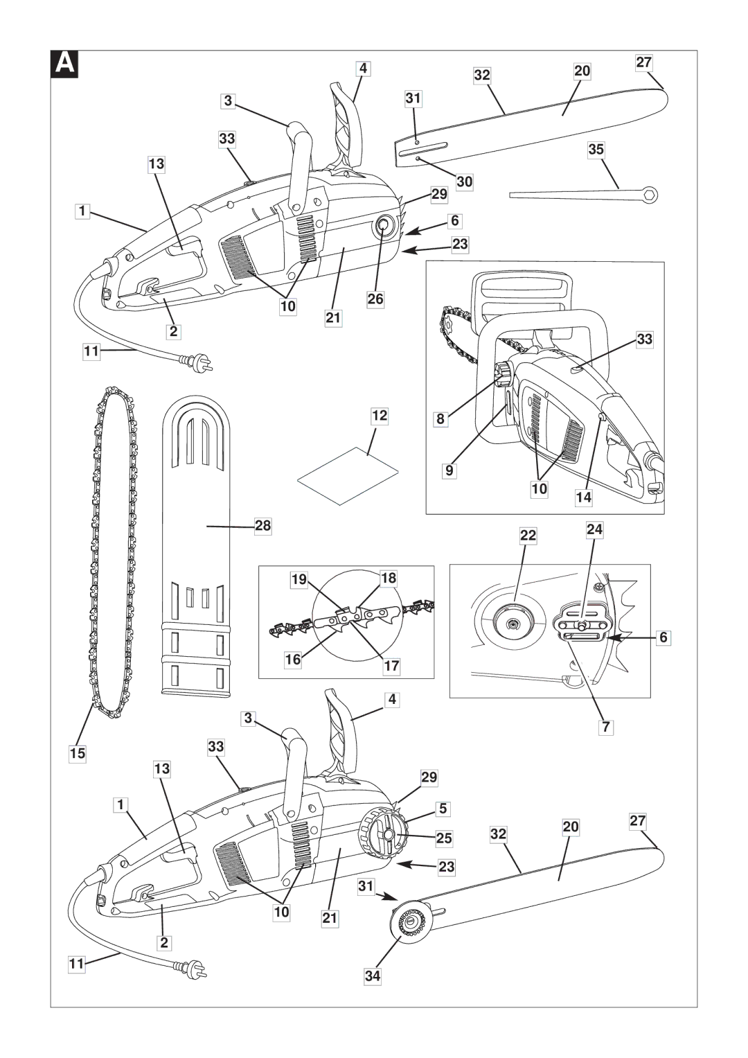 McCulloch 964830301, 964830401, Inline 1650, Inline 1800 T manual 