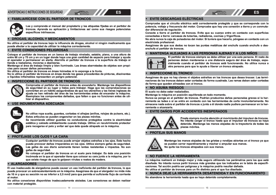 McCulloch FB4052 user manual Advertencias E Instrucciones De Seguridad 